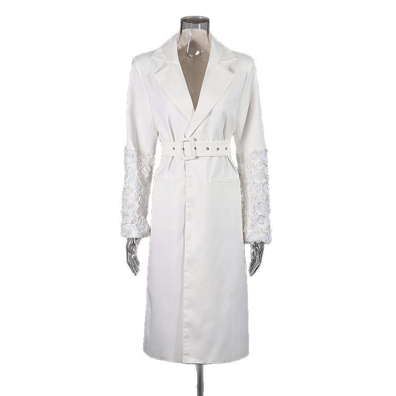 Women's British Style Elegant Long Trench Autumn Coats