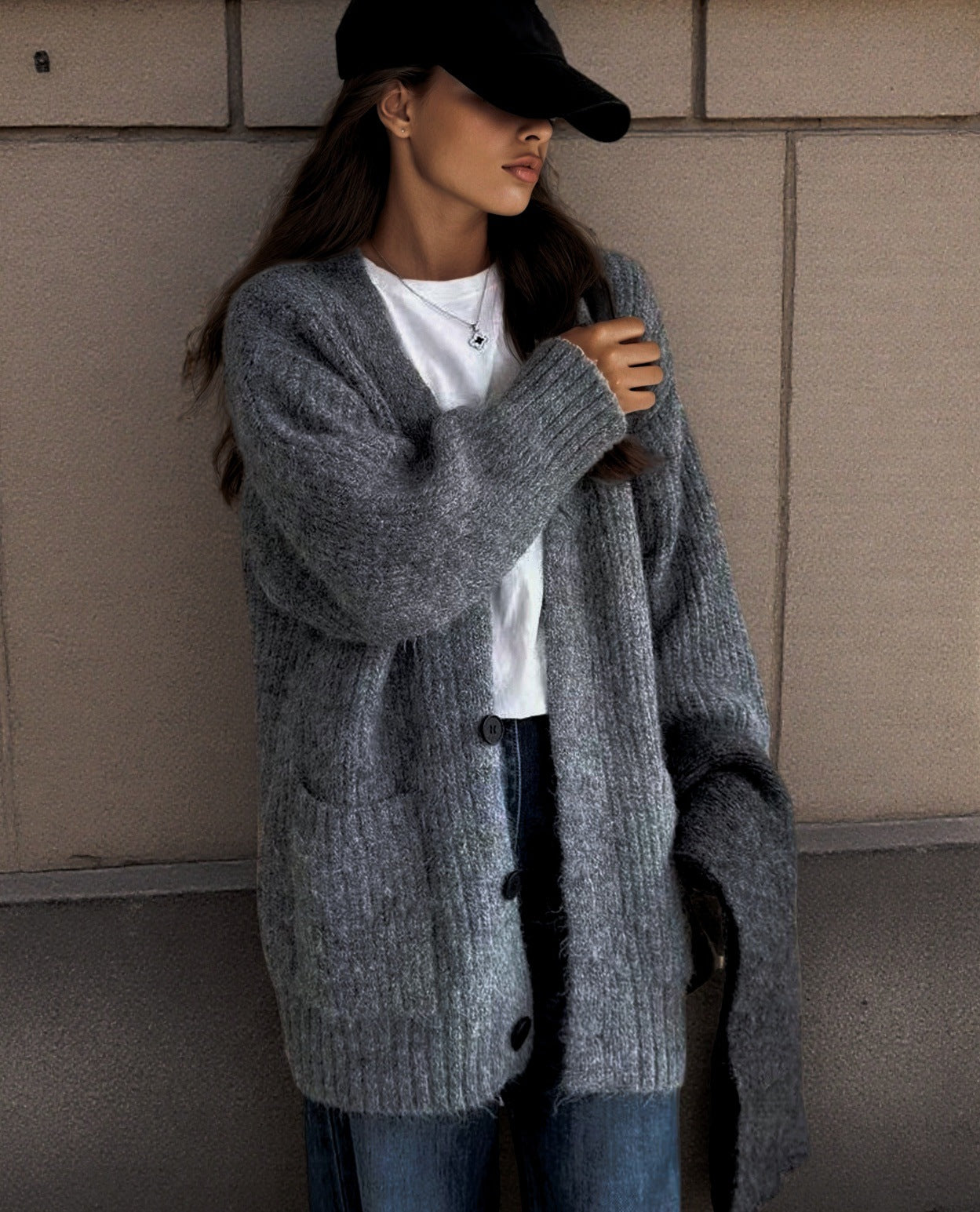 Women's Innovative Durable Trendy Faux Alpaca Sweaters