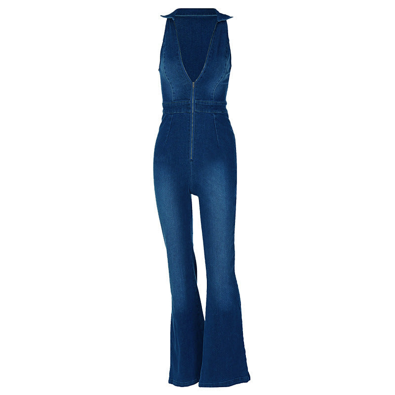 Women's Fashion Street Retro Style High Waist Pants