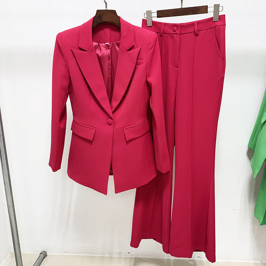 Business Wear Fashion One Button Cloth Cover Suits