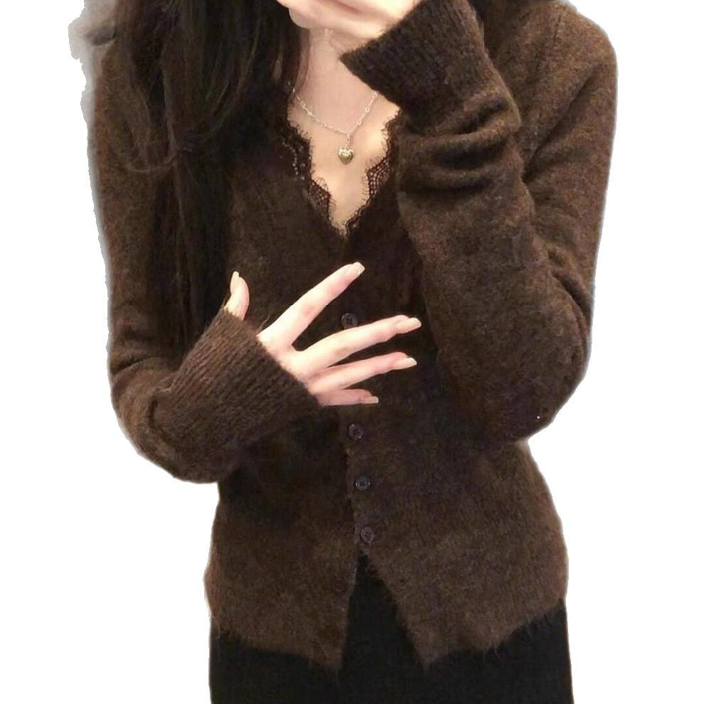 Popular Women's Long Sleeve Knitted Spring Sweater