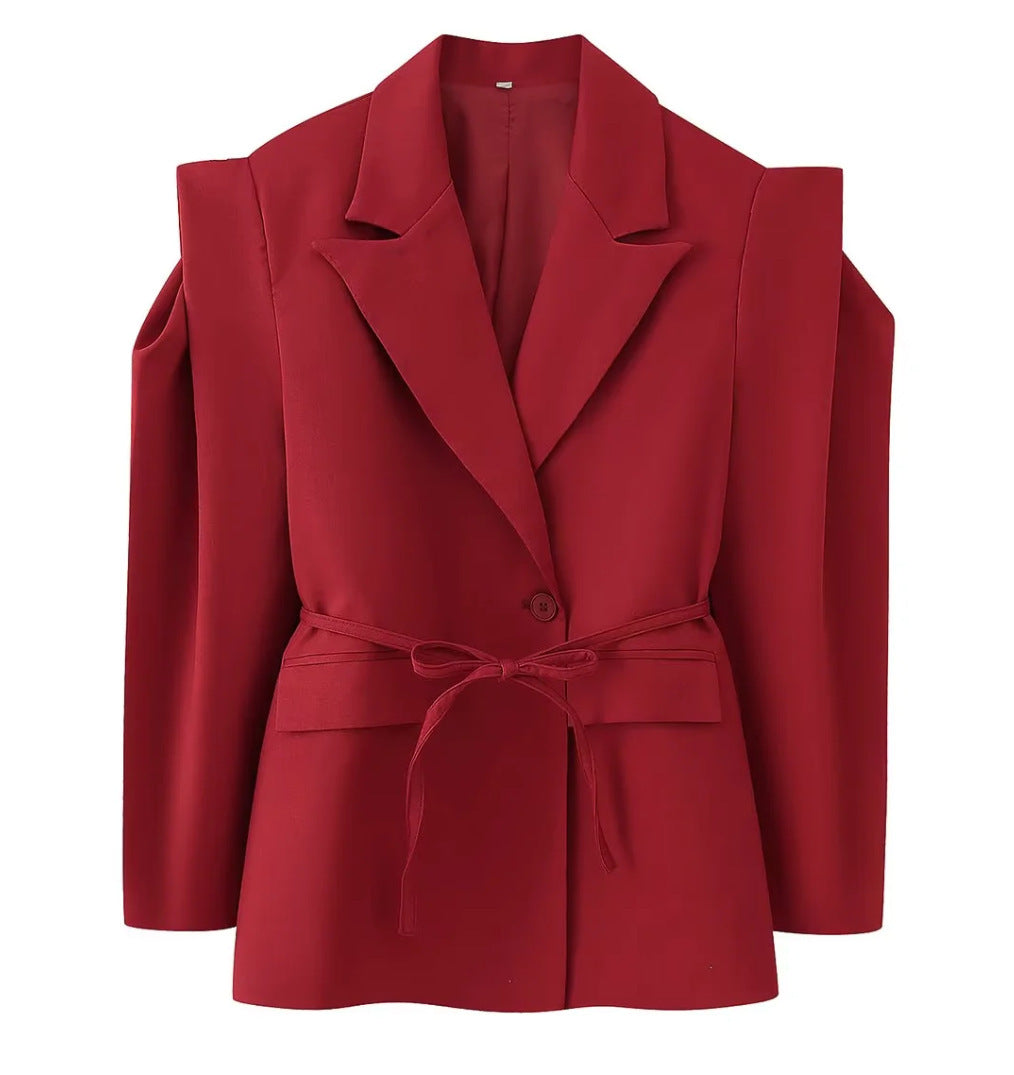 Women's Comfortable Cool Graceful Wide Shoulder Coats