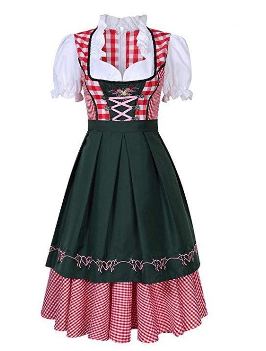 Festival Ethnic Style Banquet Activity Maid Clothing