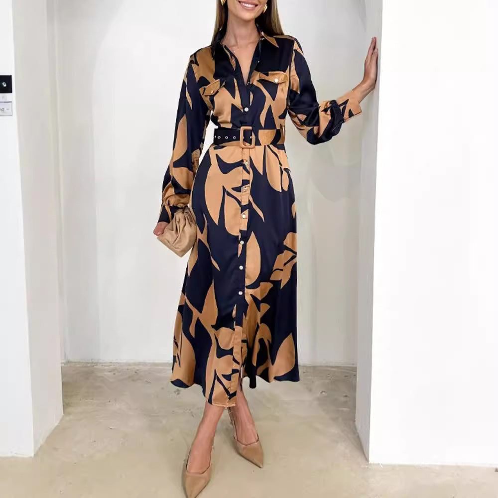 Classic Glamorous Popular Women's Autumn Print Clothing