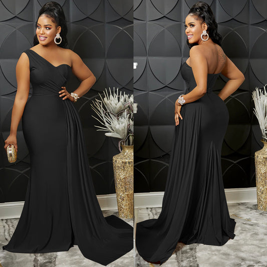 Women's Solid Color Party Tight Sleeve Dress Dresses