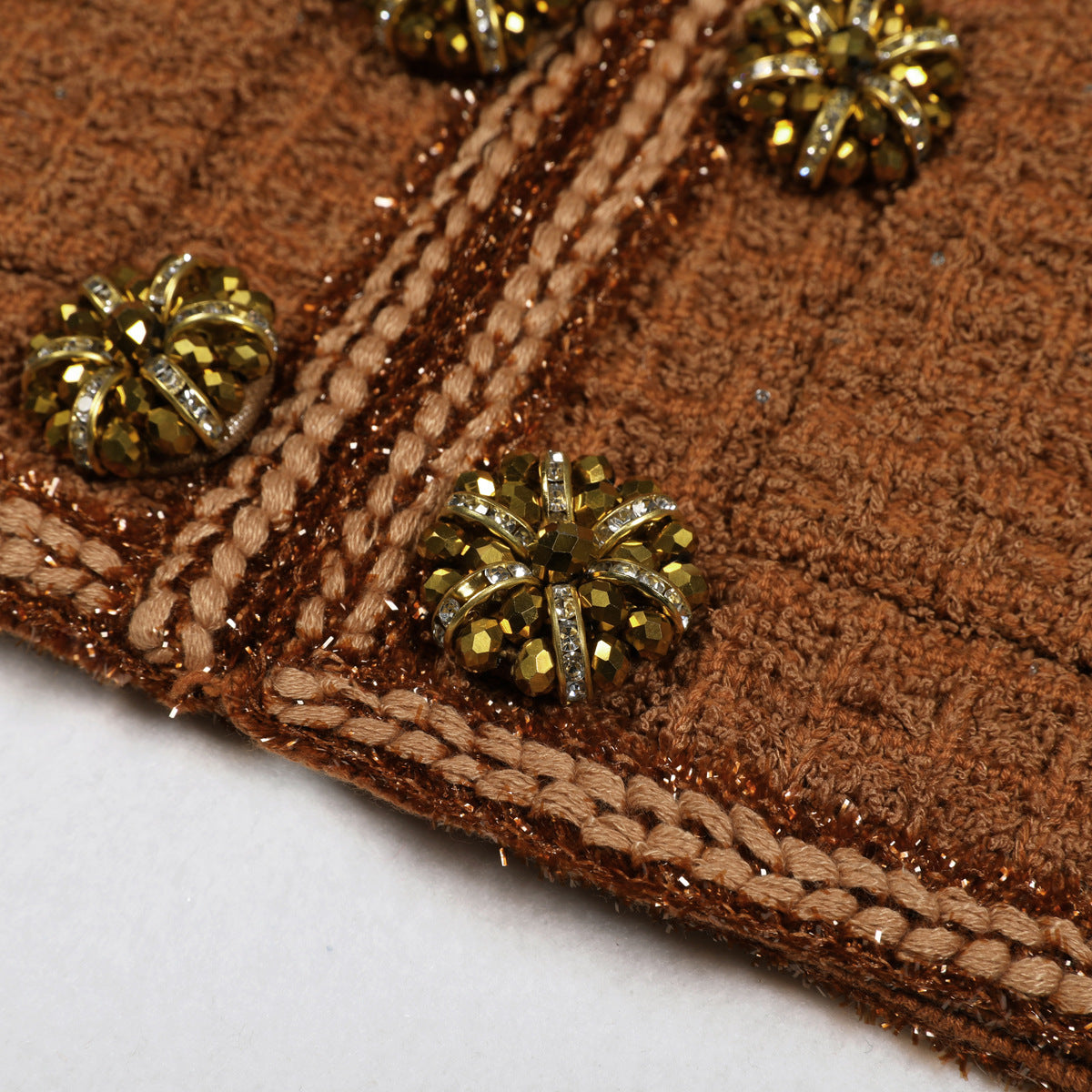 Quality Knitted Classic Style Half-length Outfit Suits