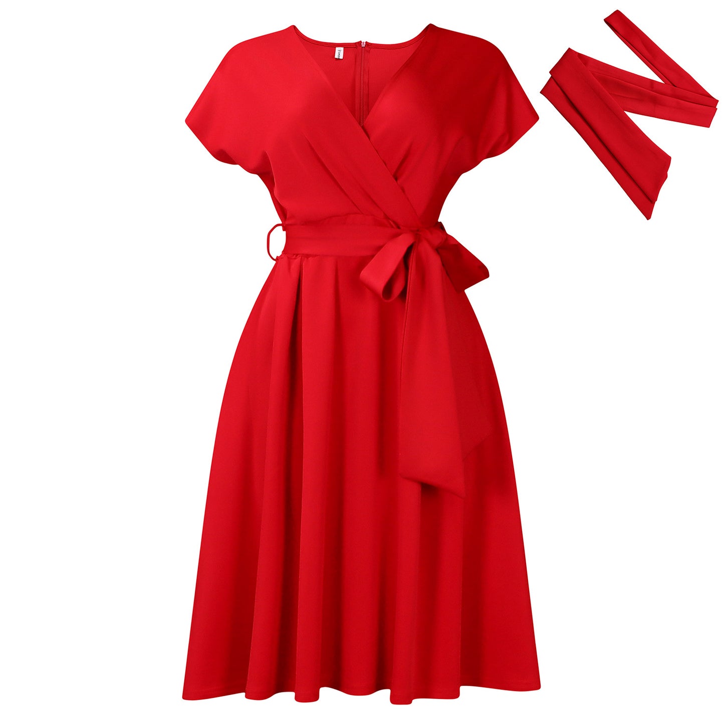 Women's Summer Fashion Lace Up Elegant African Plus Size