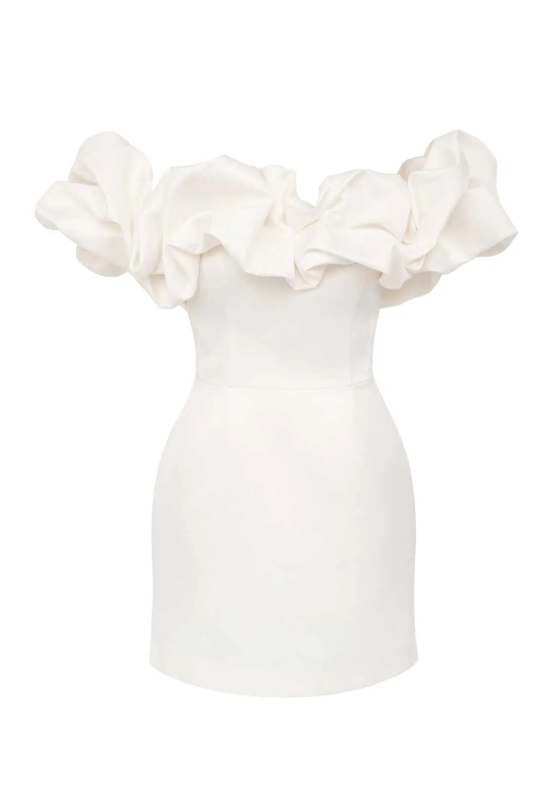 Pure Color Floor Shoulder Stringy Seedge Dresses