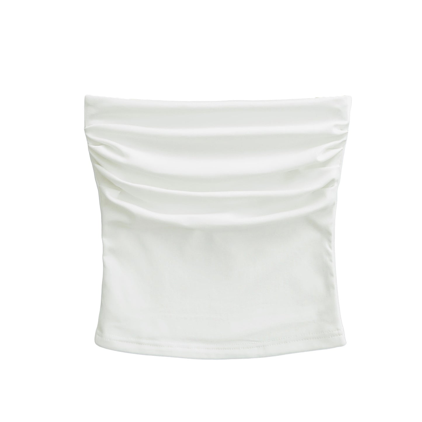 Women's Pleated Slim Fit Inner Wear Wrapped Chest Elastic Shorts