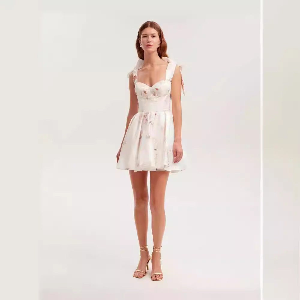 Women's Fashion Organza Fairy Elegant Dress Shorts
