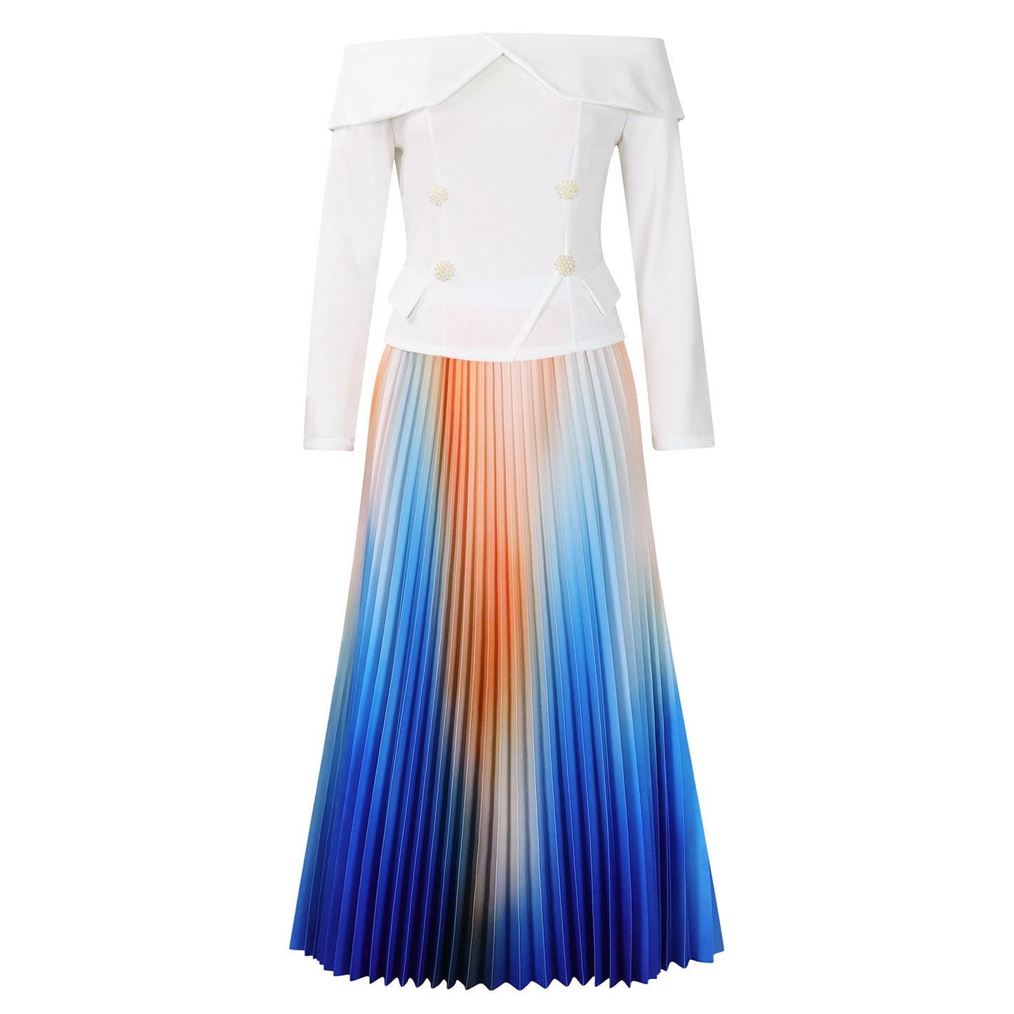 Cool Fashionable Elegant Long Dress African Suits