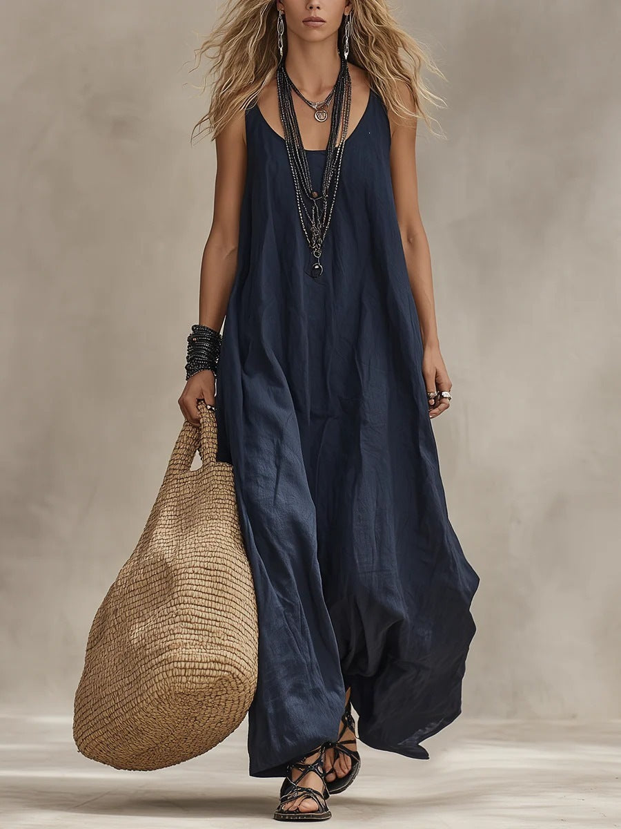 Classic New Women's Bohemian Casual Retro Dress