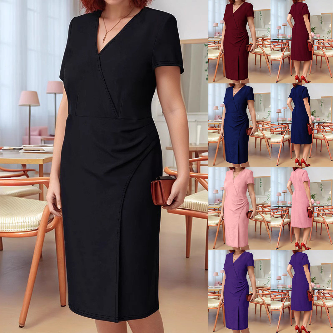 Casual Beautiful Popular Women's Sexy Short-sleeved Dress