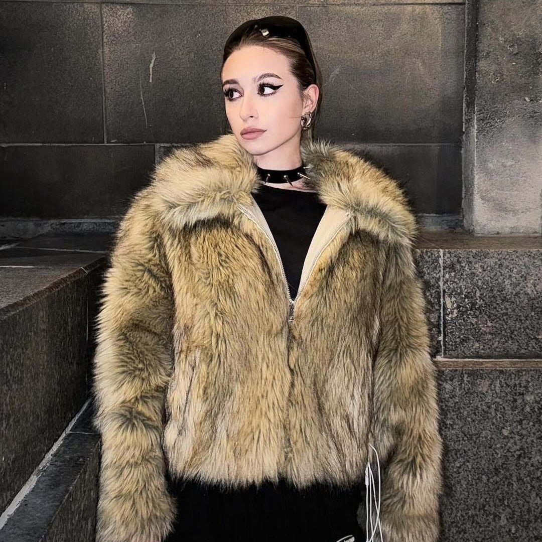 Women's Classy Cool Fashion Casual Fur Coats