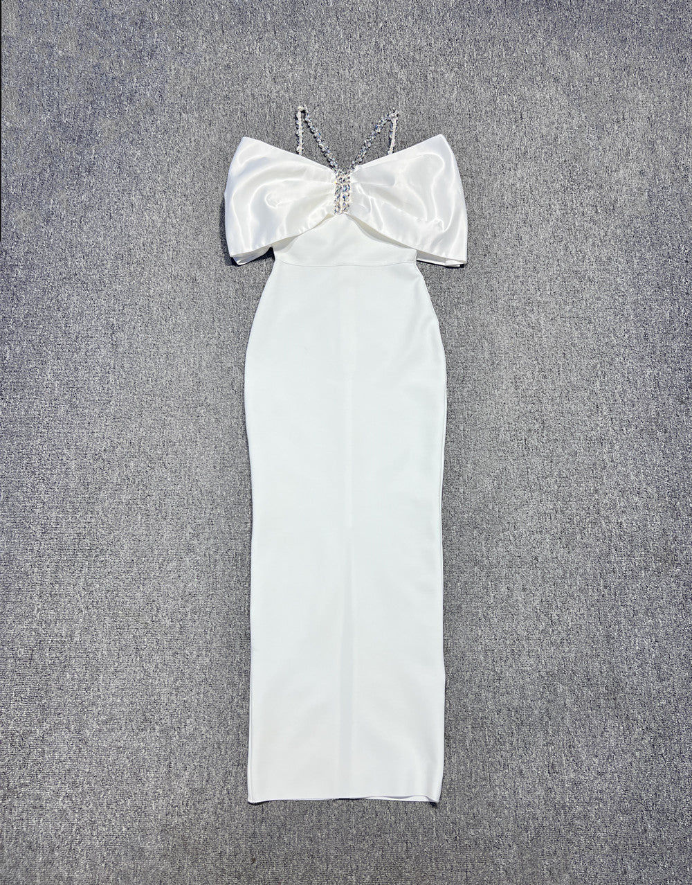 Halter Bottoming Dress Rhinestone Elegant Graceful Dresses