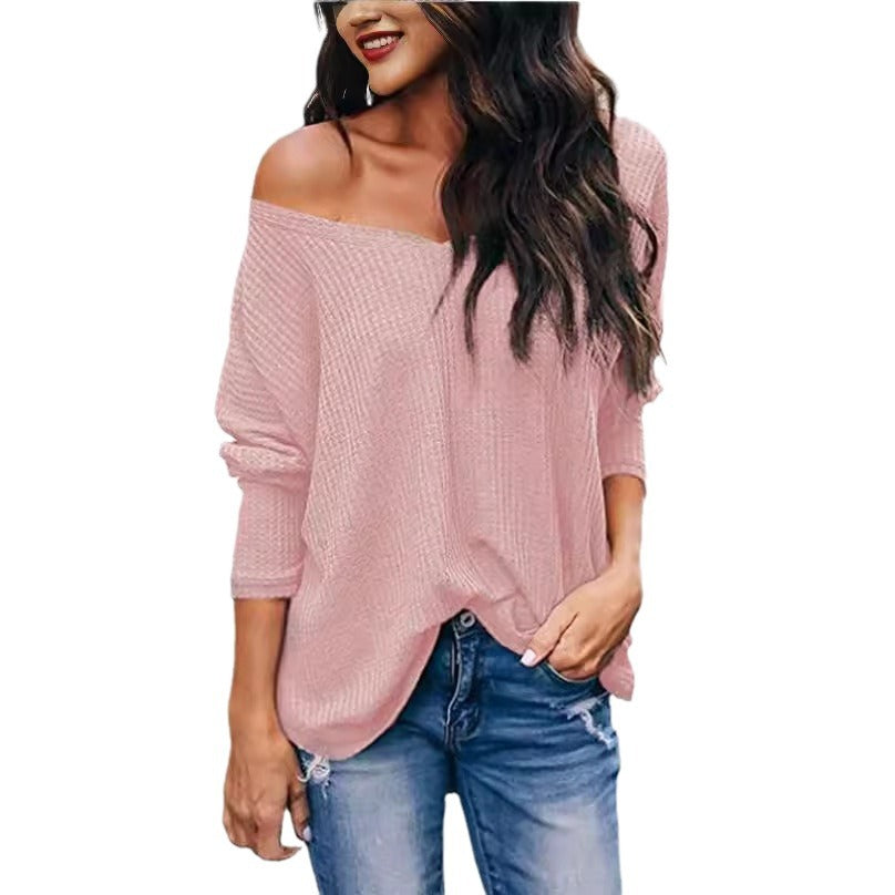 Women's Autumn Loose Long Sleeve Bottoming Shirt Plus Size