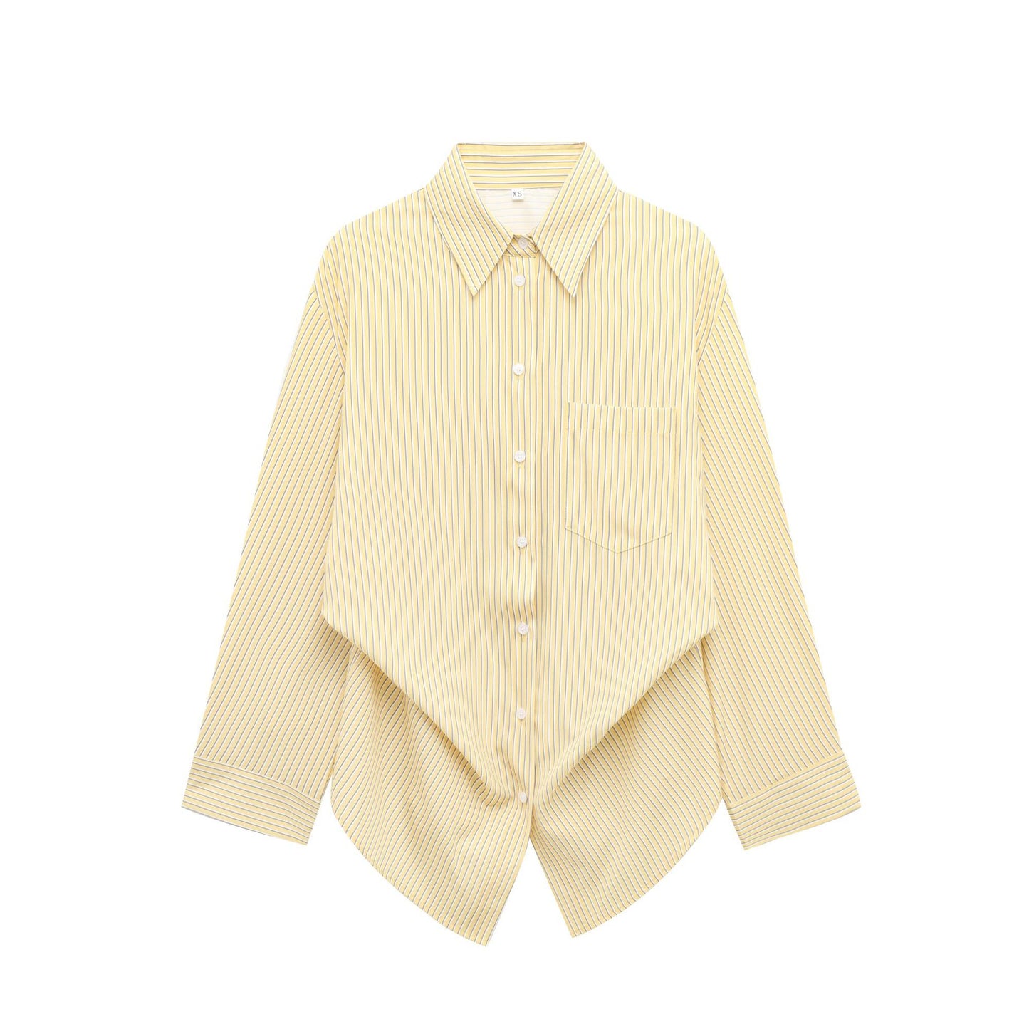 Women's Autumn Cotton Comfortable Batwing Sleeve Striped Blouses