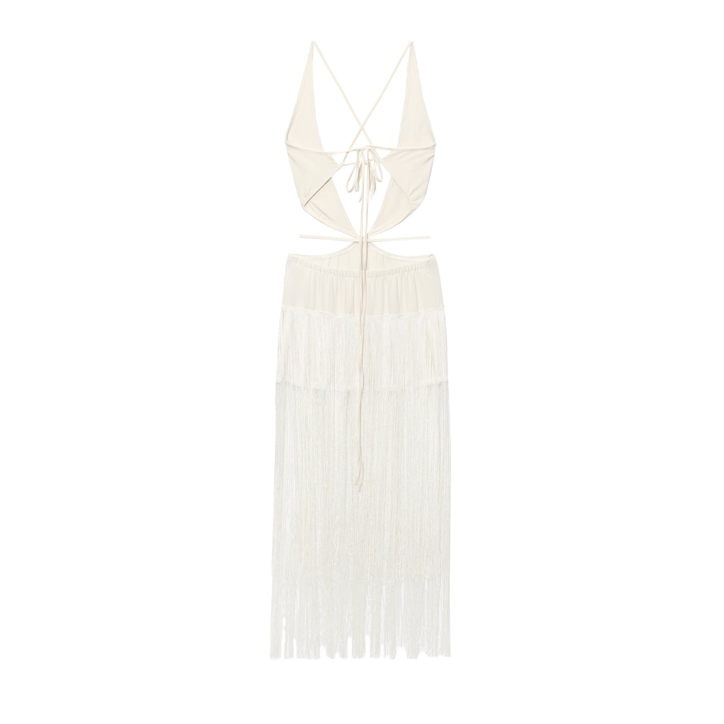 Women's Trendy Early Spring Tassel Dress Dresses