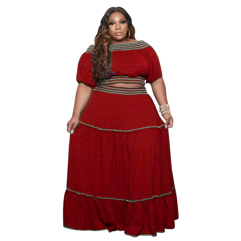 Women's Casual Fashion Spring Wear Two-piece Suits