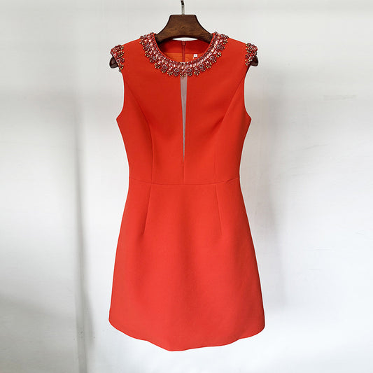 Beautiful Attractive Fashion Bead Diamond Dress Dresses