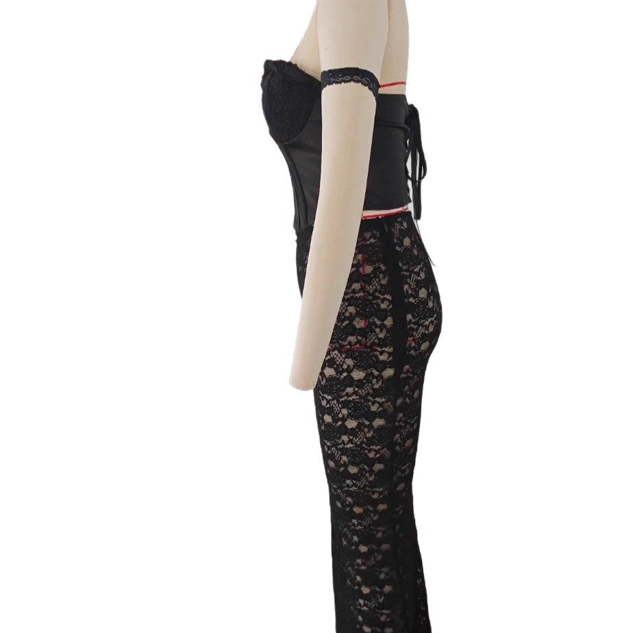 Women's Waistcoat Fashion Style Sexy Embossed Mid-length Suits