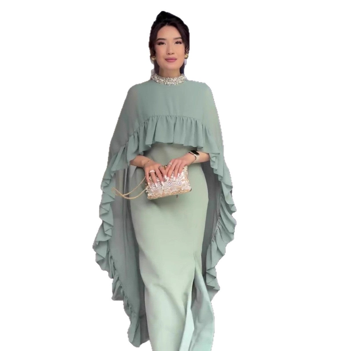 Women's Autumn Fresh Elegant Elegance Sleeveless Long Dresses