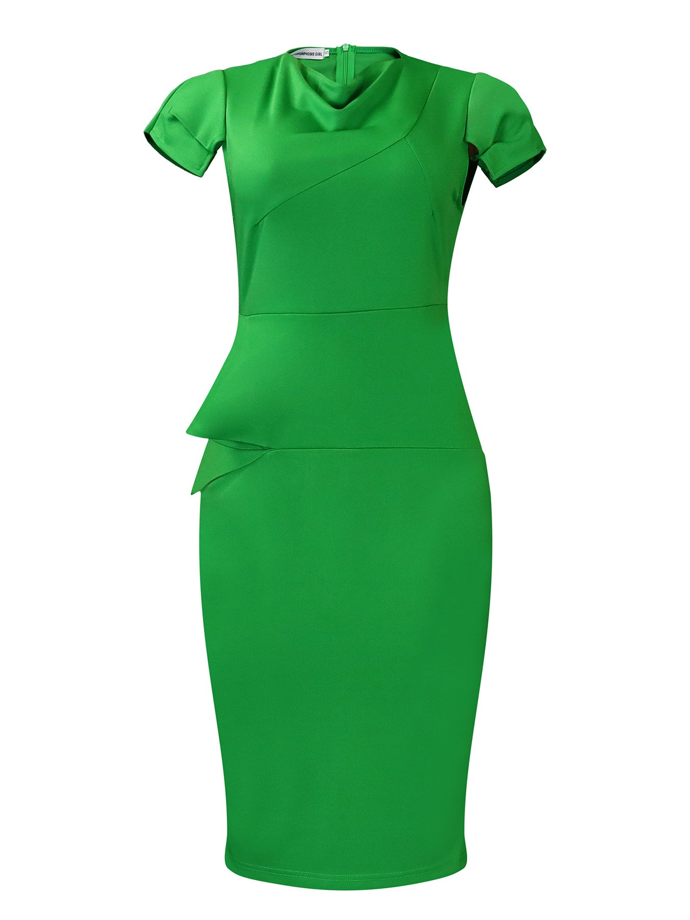 Yuan Fashionable Elegant Commuter Sheath Large Dress