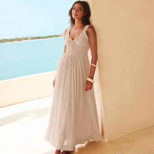 Women's Casual Suspender High Sense French Style Dresses