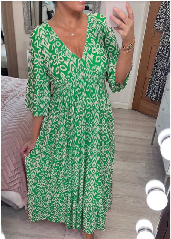 Women's Super Fairy Seaside Holiday Beach Printed Loose Clothing