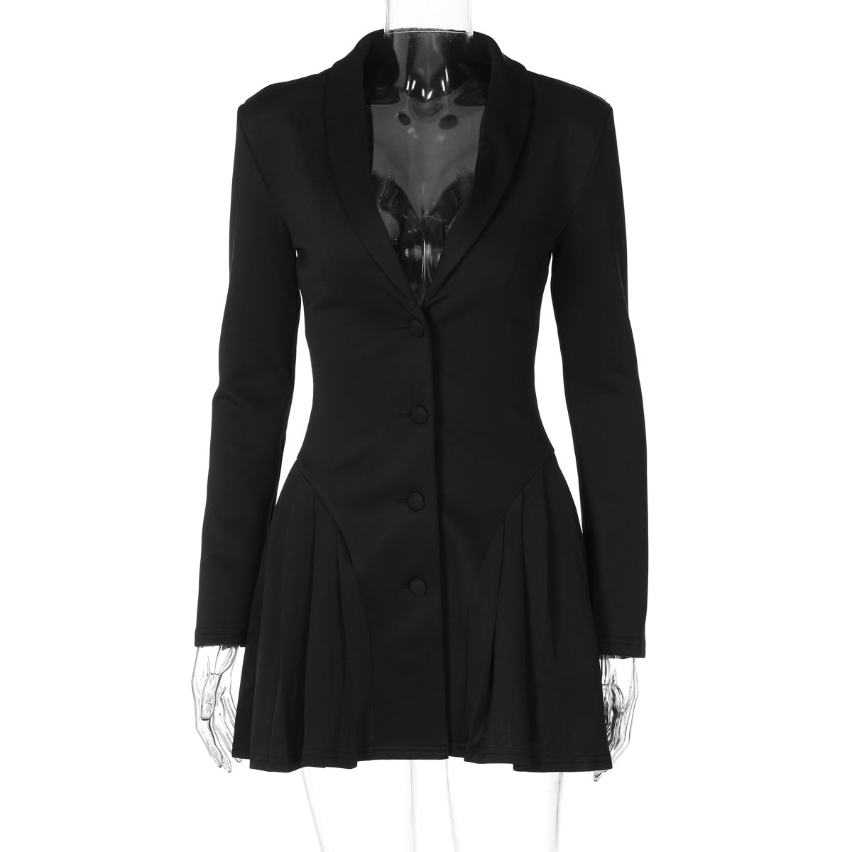 Women's V Collar Adult Lady Like Woman Dresses
