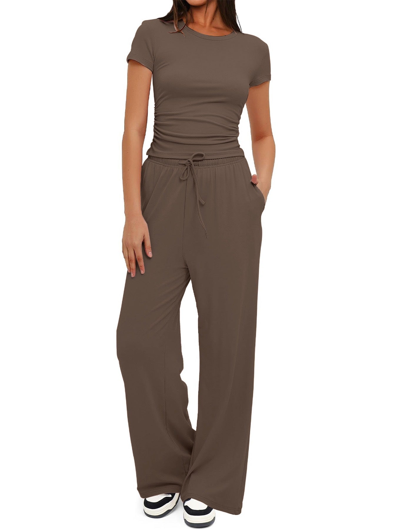 Classy Women's Commuter Long-sleeved Solid Color Suits