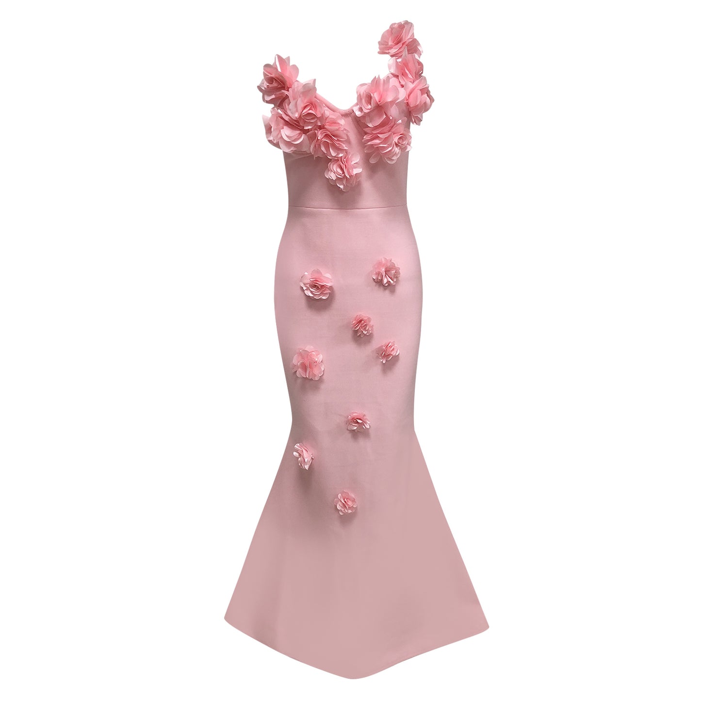 Red Tube Dress Flower Sexy Style Dresses