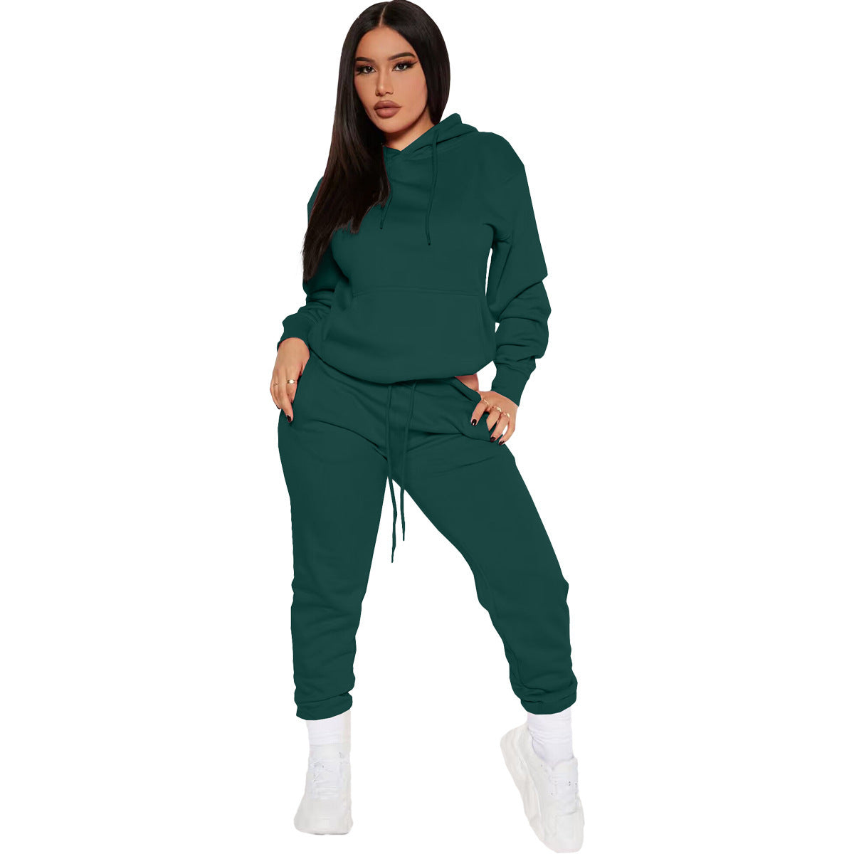 Charming Comfortable Women's Sports Hooded Pullover Sweaters