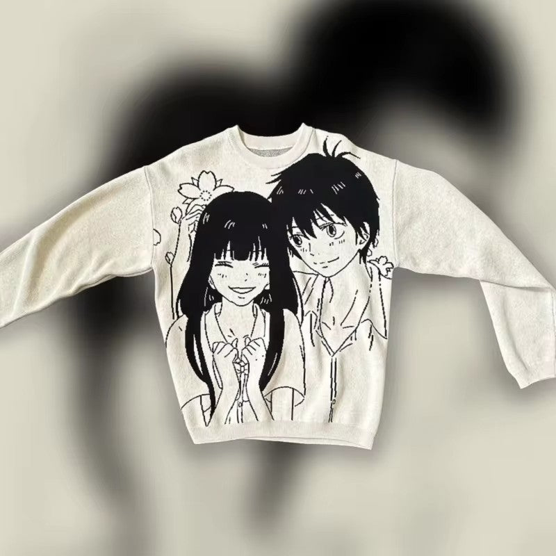 Women's & Men's & Street Gothic Autumn Pullover Knitwear