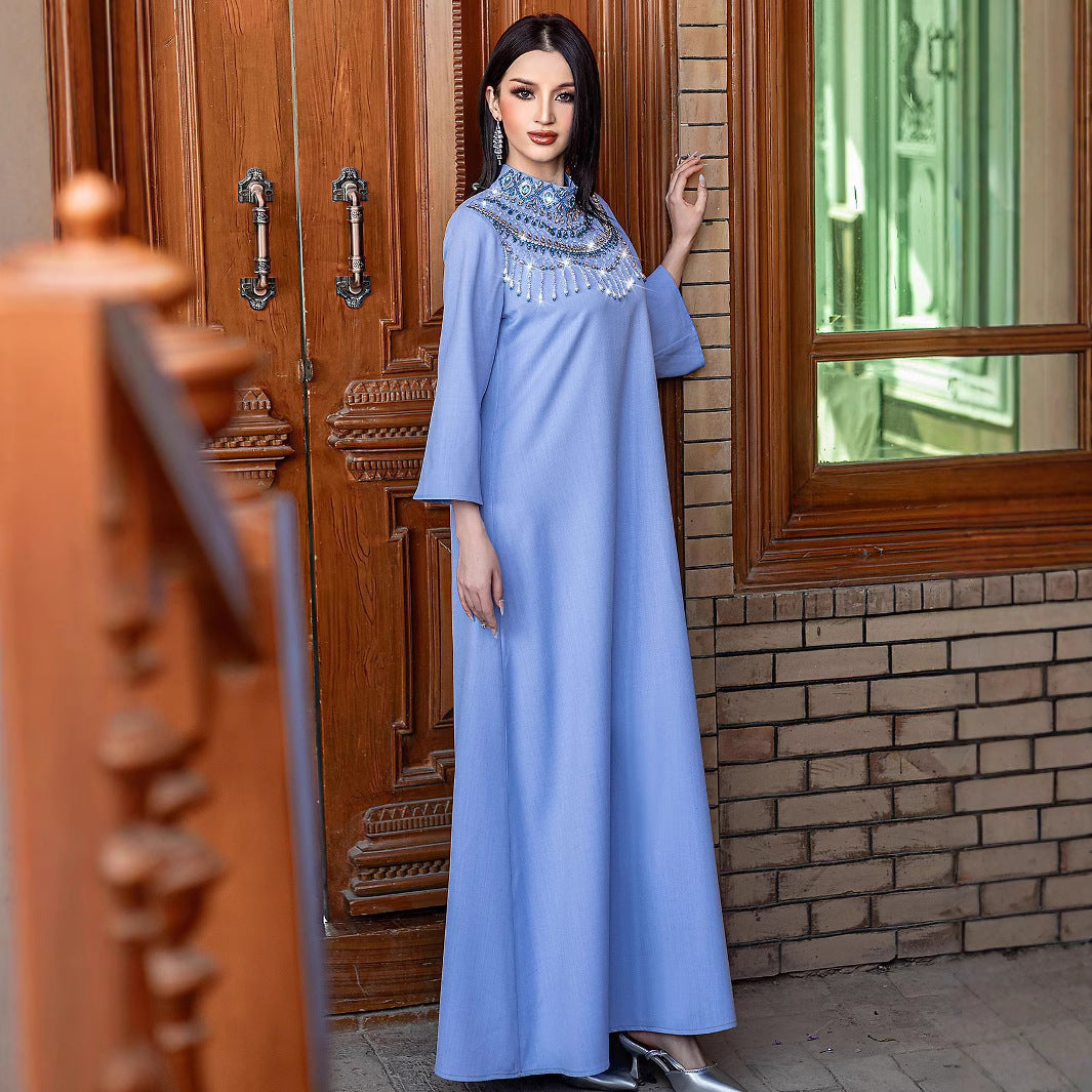 Trendy Half Turtleneck Party Dress Fashion Dresses