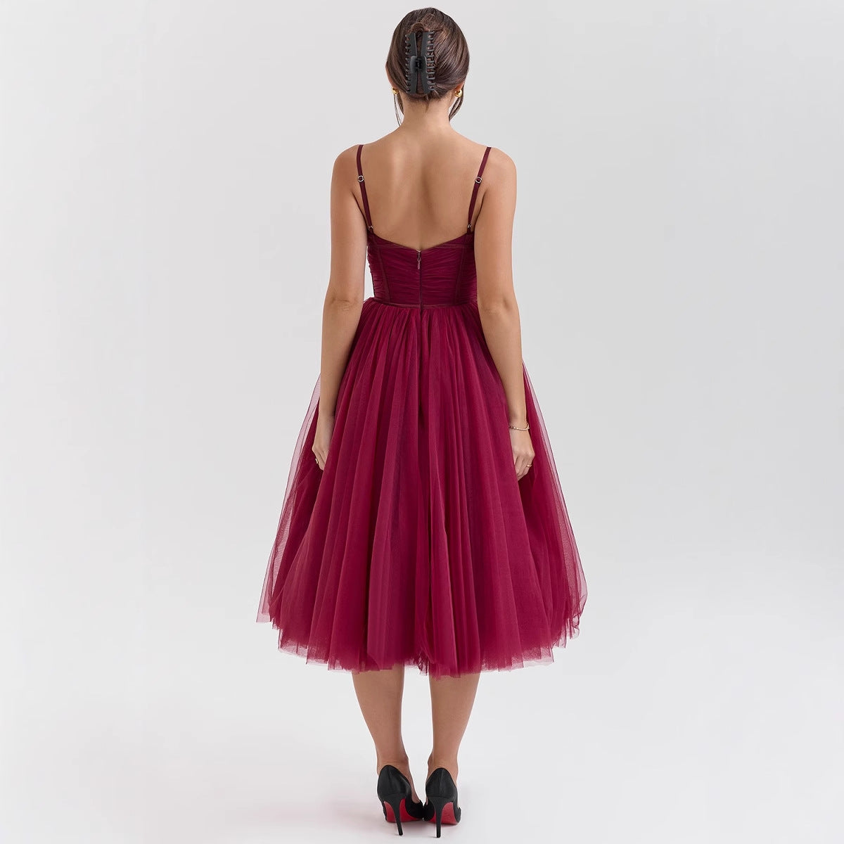 Sexy Sling Backless Casual Dress Christmas Dresses