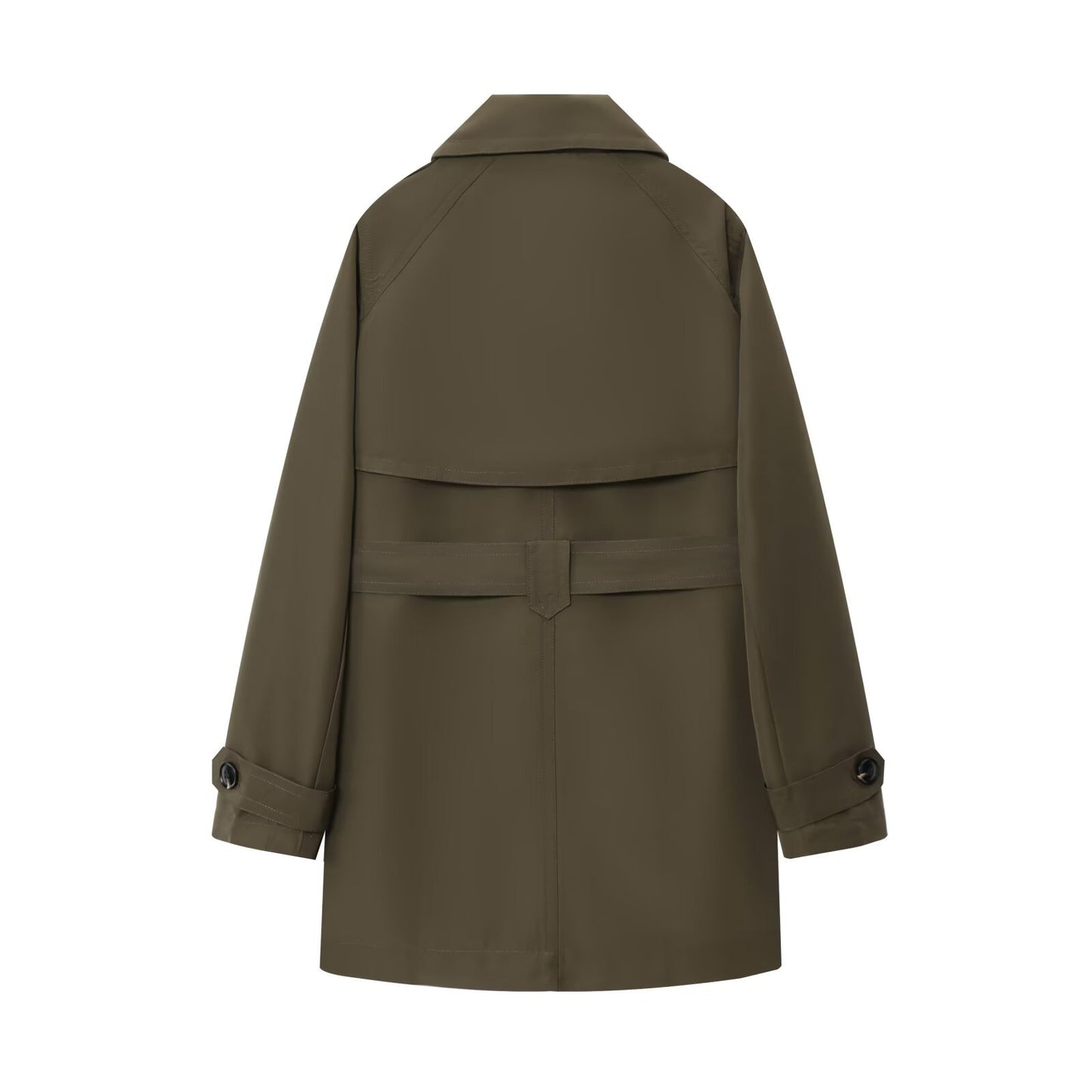 Autumn Hydrophobic Imitation Wind Double Breasted Coats