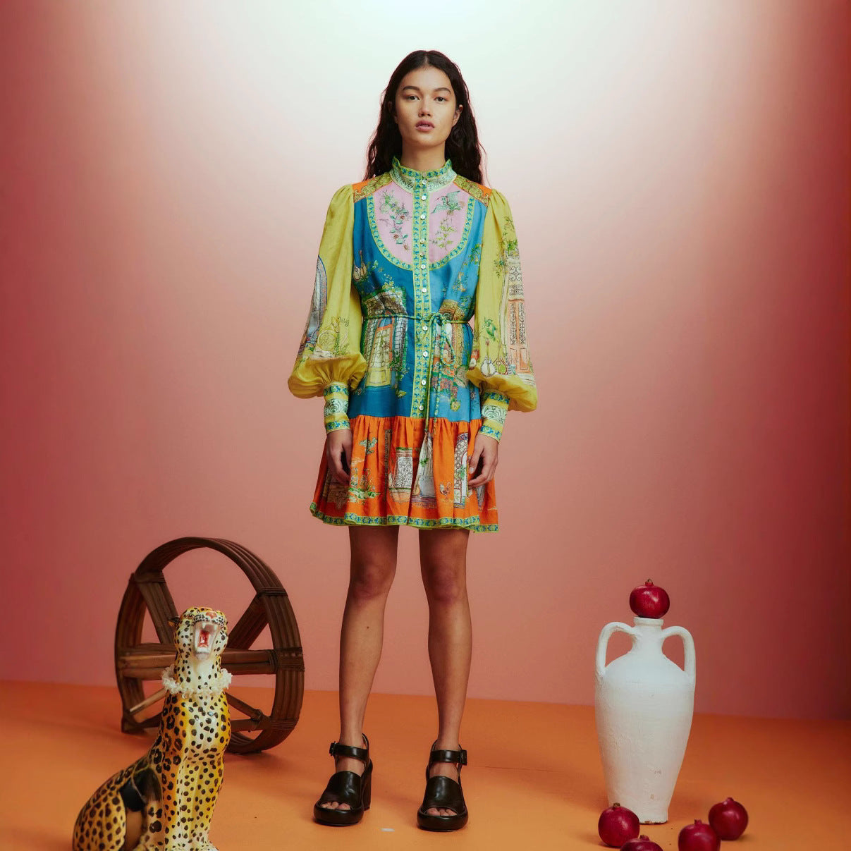 Casual Fashion Linen Shirt Temperament Wild Dress