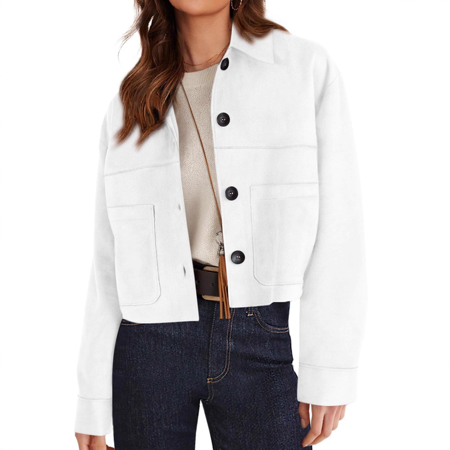 Women's Winter Suede Casual Lightweight Autumn Fashion Coats