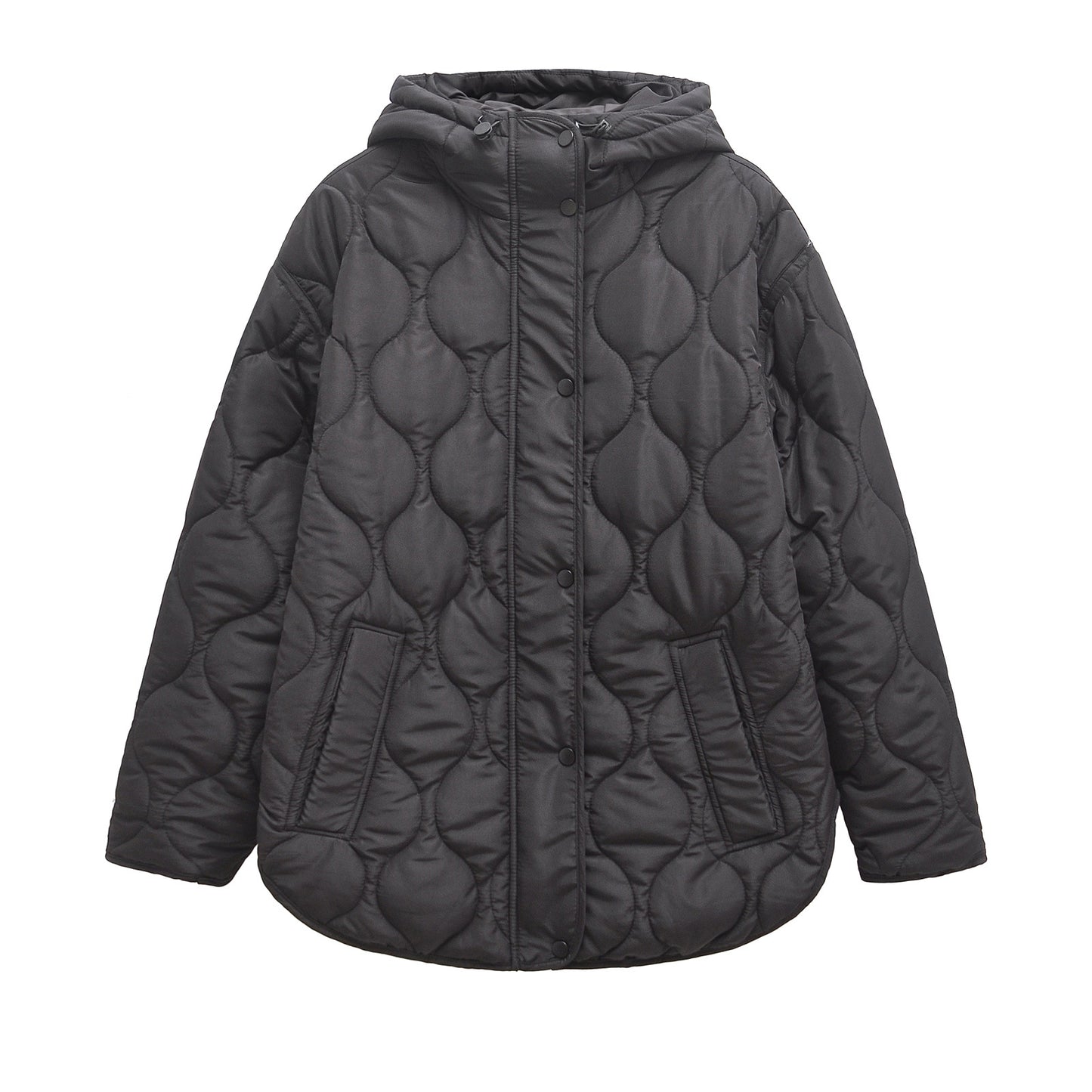 American Winter Hot Hooded Long Sleeve Cotton Coats