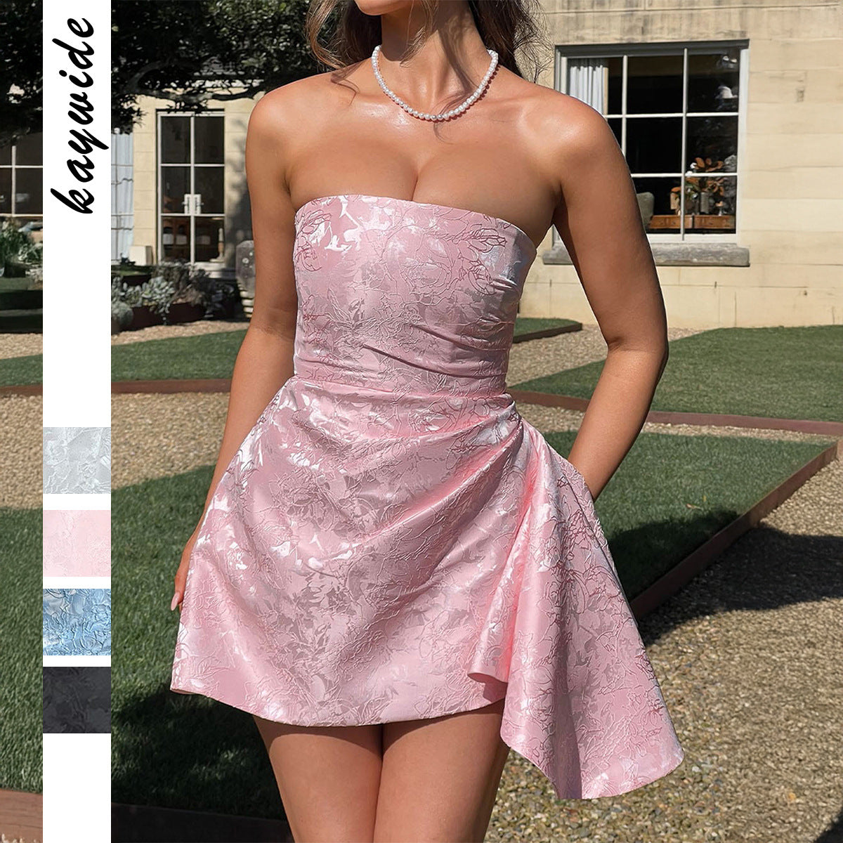 Graceful Sleeveless Cold-shoulder Sexy Style Tube Tops