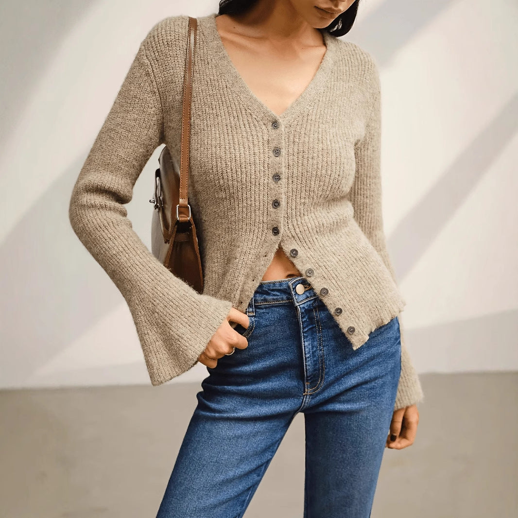 Slim Fit Elegant Casual Temperament Wild Women's Sweater
