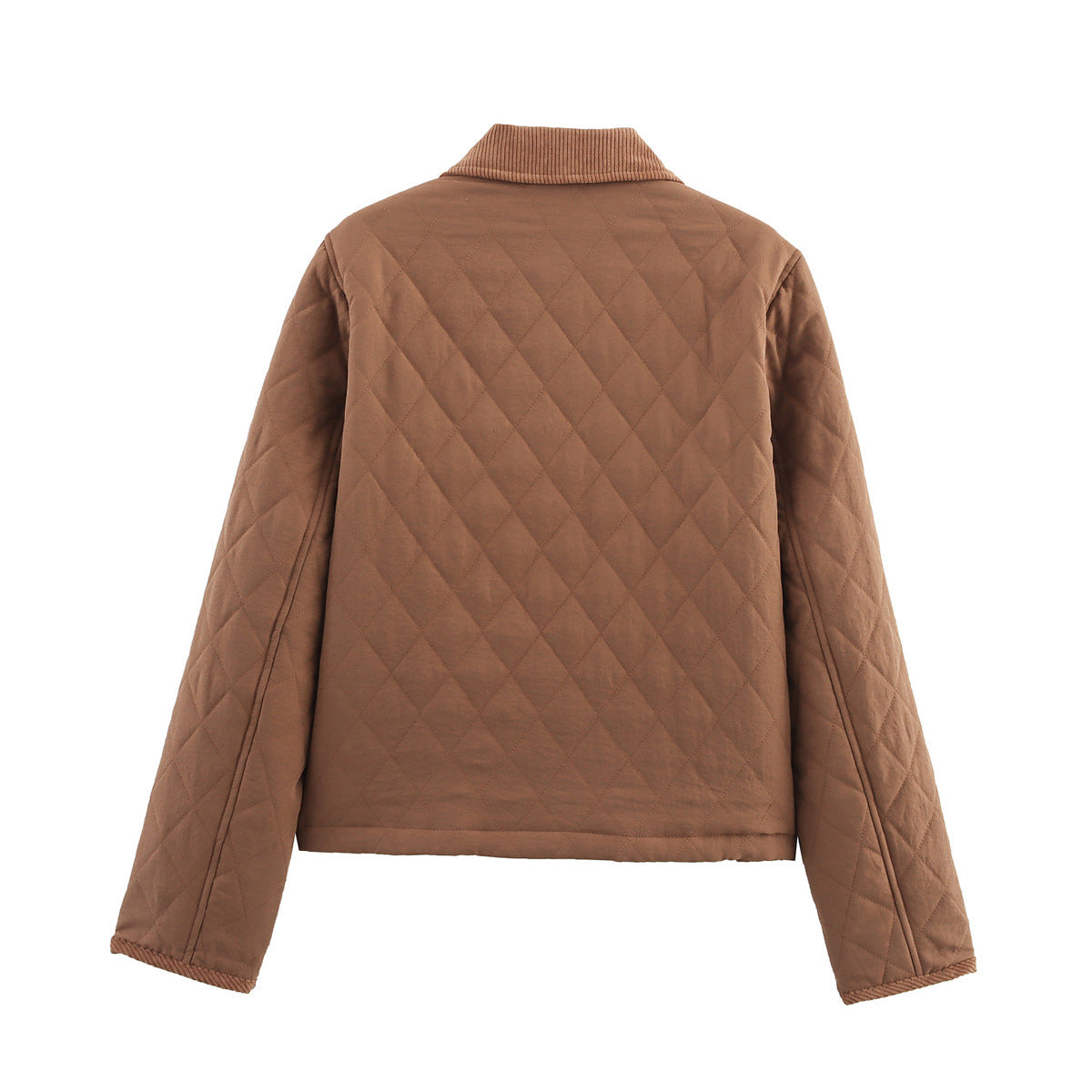 New Classy Summer Comfortable Quilted Pocket Coats