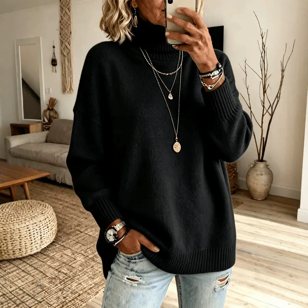 Women's Lazy Solid Color Elegant Split Loose Clothing