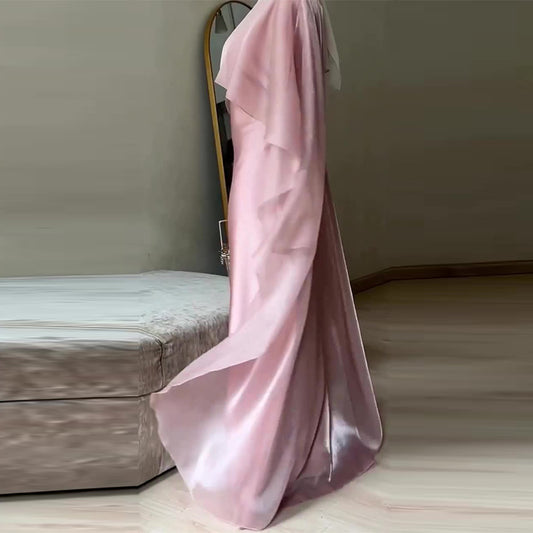 Women's French Elegant Pink Fashion Dress Dresses