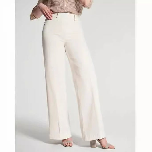 Women's Solid Color Casual Fashionable Loose Comfortable Jeans