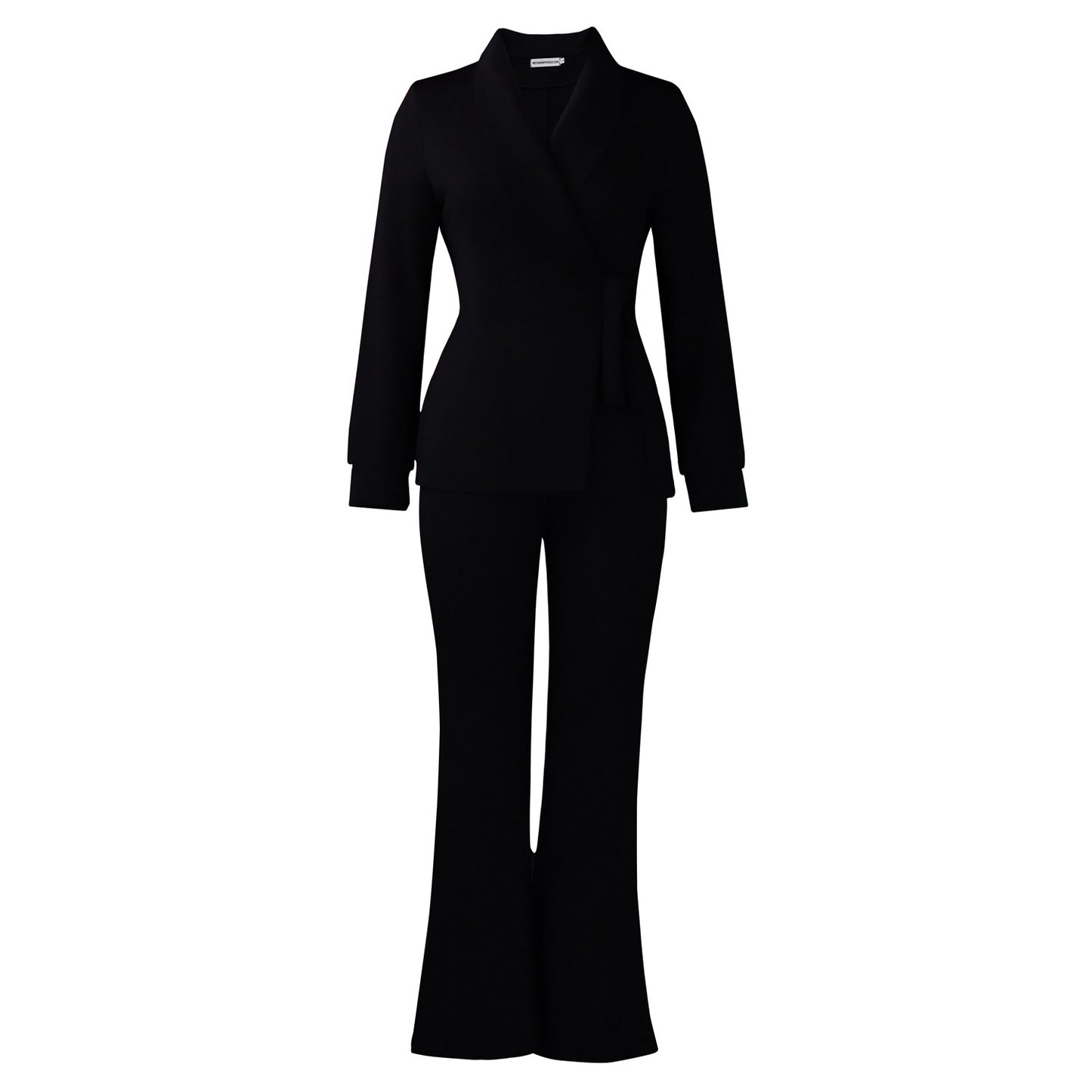 Versatile Women's Temperament Bandage Trousers Two-piece Coats