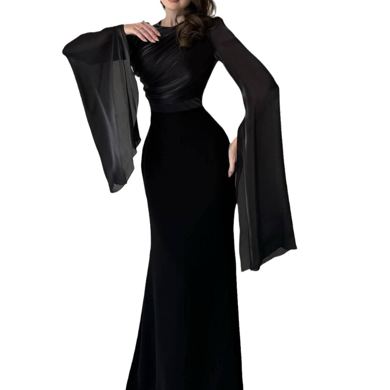 Women's Batwing Sleeve Dress Slim Fit Affordable Dresses