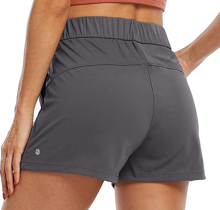 Women's Sports Loose Breathable Lace Up Yoga Shorts