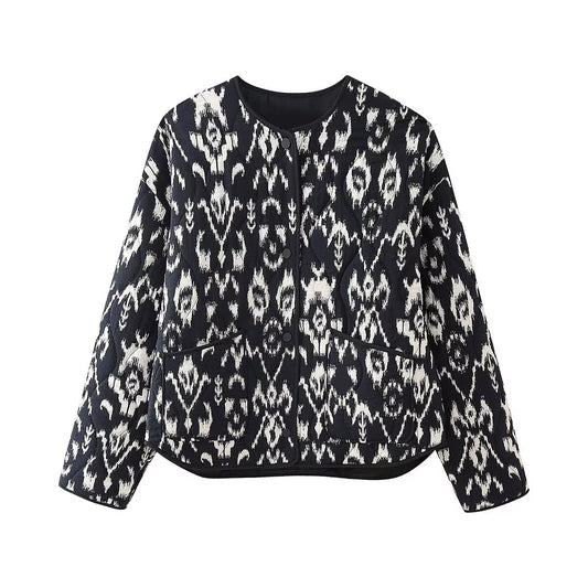 Women's Durable Trendy Animal Pattern Printed Coats